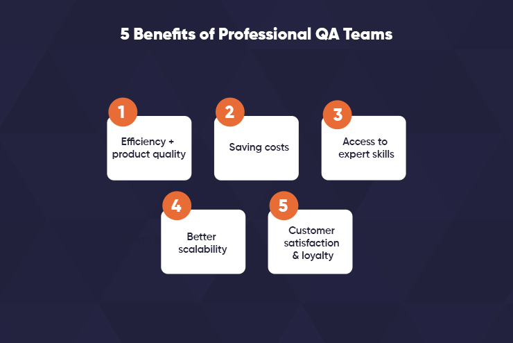 Benefits of working with a professional team